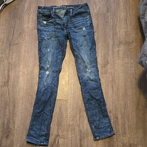 American Eagle Outfitters Women's Blue Jeans